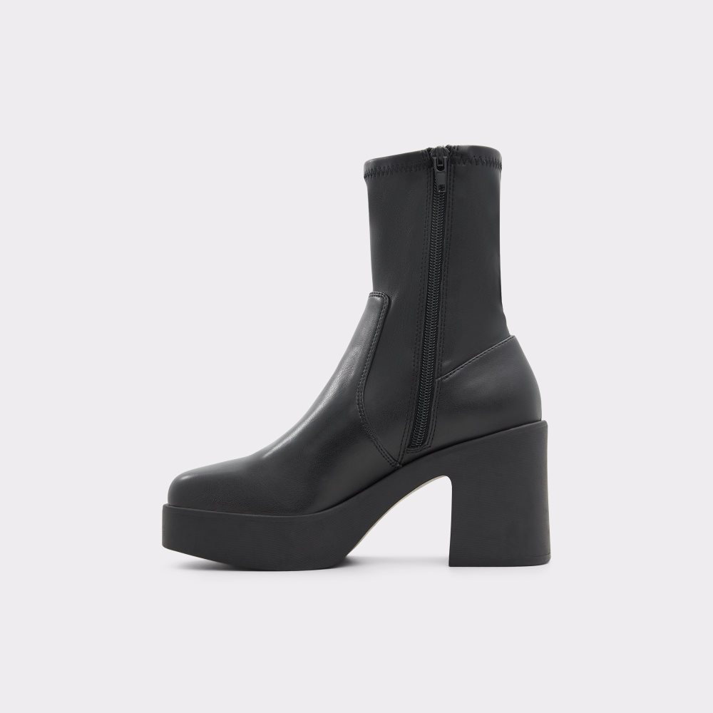 Bottines Aldo Upstep Noir | KTWDFQ-923