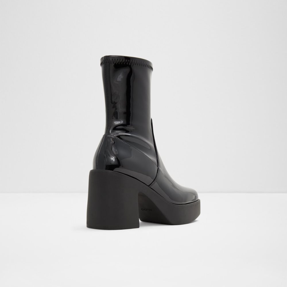 Bottines Aldo Upstep Noir | QMEKXD-302