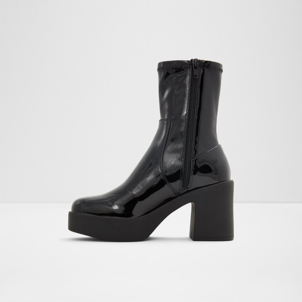 Bottines Aldo Upstep Noir | QMEKXD-302