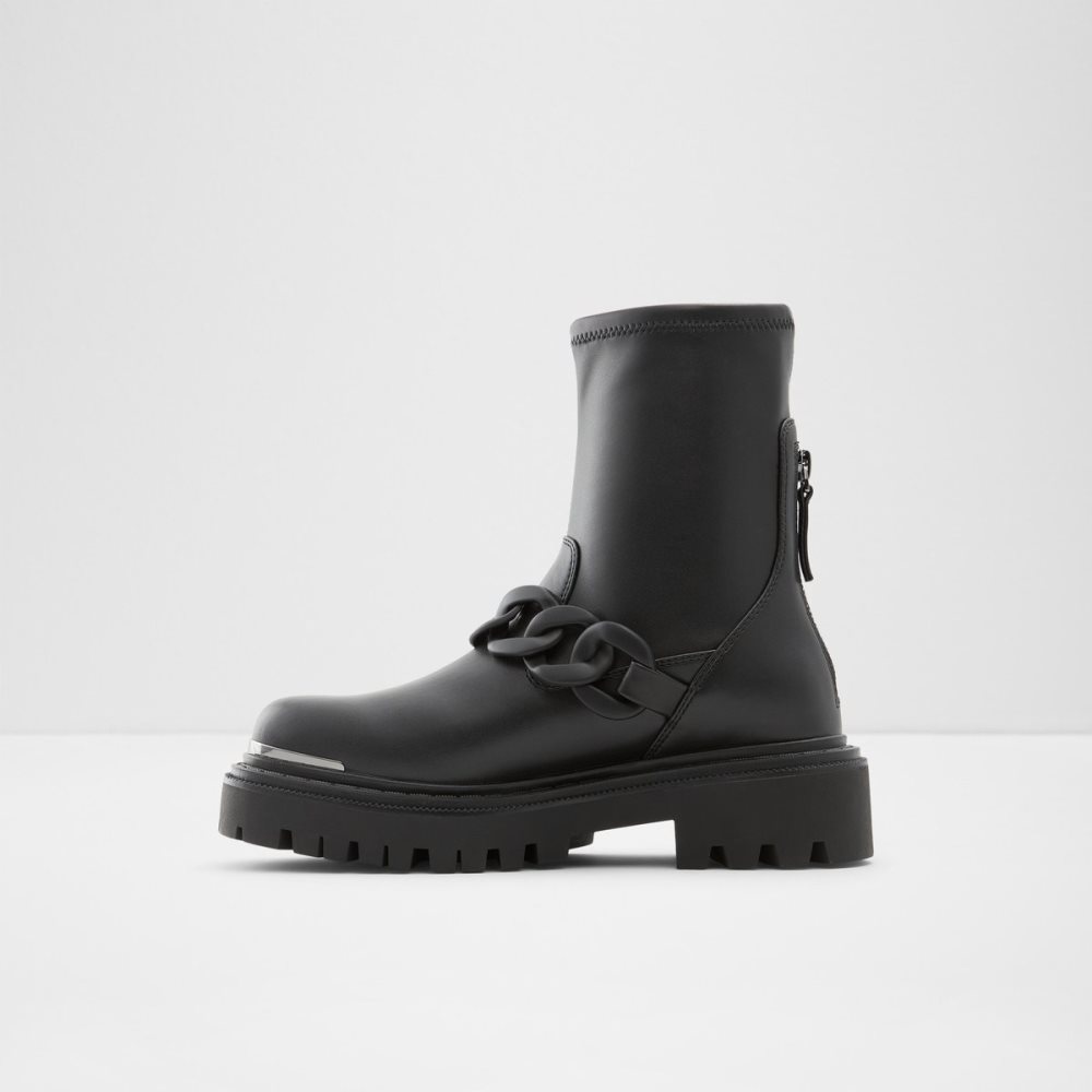 Bottines Aldo Valedar - Lug Sole Noir | FEGXDQ-026