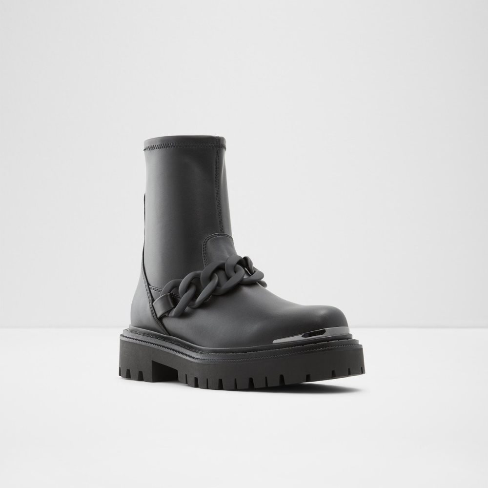 Bottines Aldo Valedar - Lug Sole Noir | FEGXDQ-026