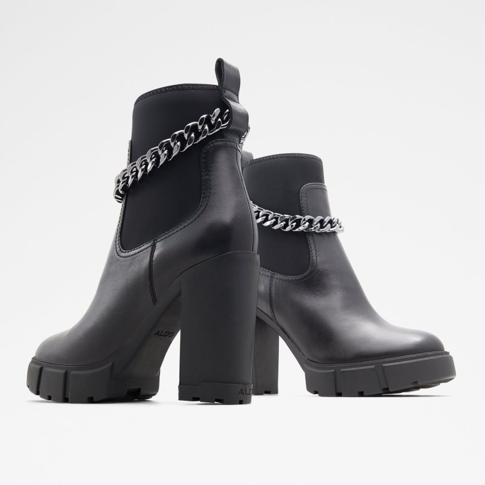 Bottines Chelsea Aldo Bolder - Lug Sole Noir | UTWYFM-246