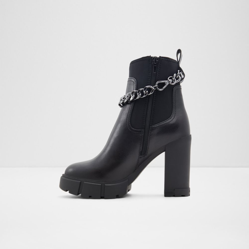 Bottines Chelsea Aldo Bolder - Lug Sole Noir | UTWYFM-246