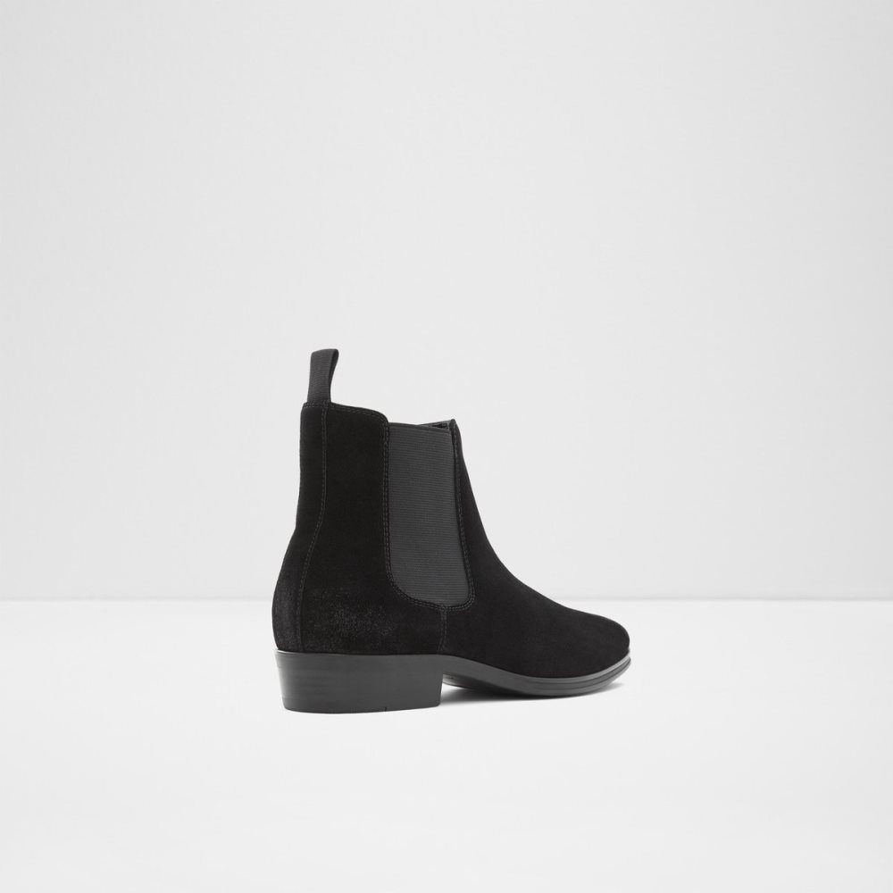 Bottines Chelsea Aldo Cord Noir | NQRIHS-915