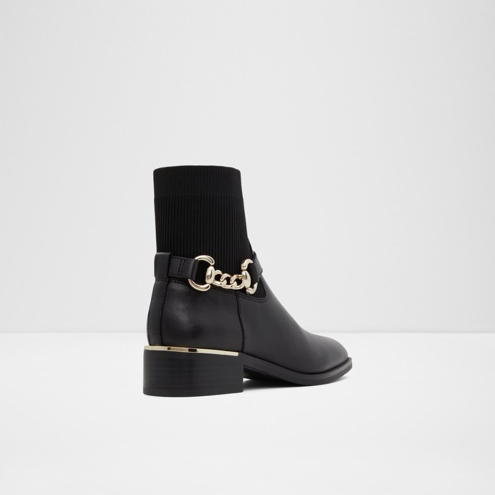 Bottines Chelsea Aldo Franina Noir | FIBHAE-234