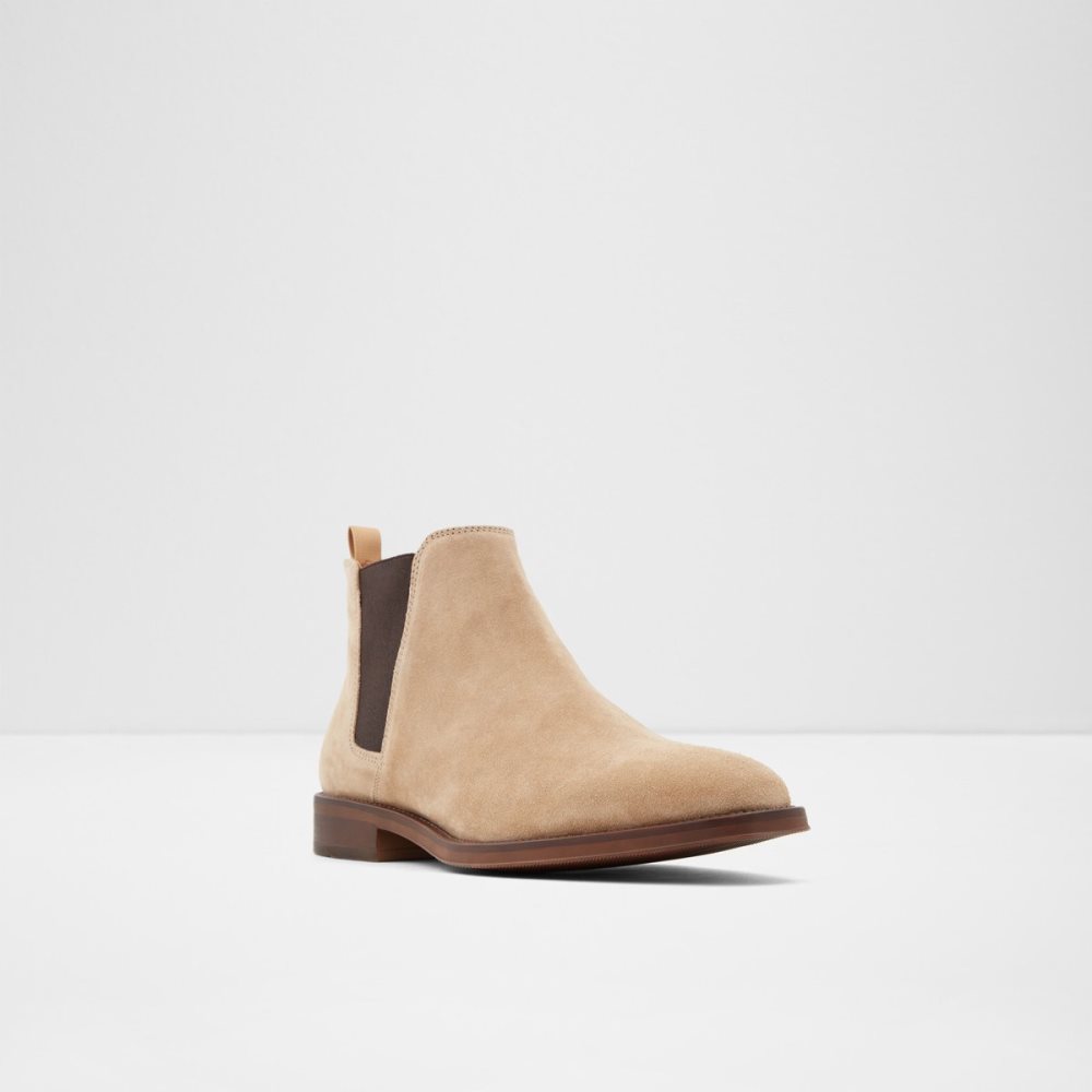 Bottines Chelsea Aldo Gweracien Marron Clair | DZNGEB-316