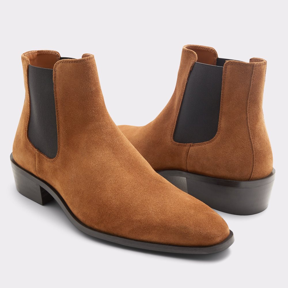 Bottines Chelsea Aldo Kona Marron | JDAQFN-165