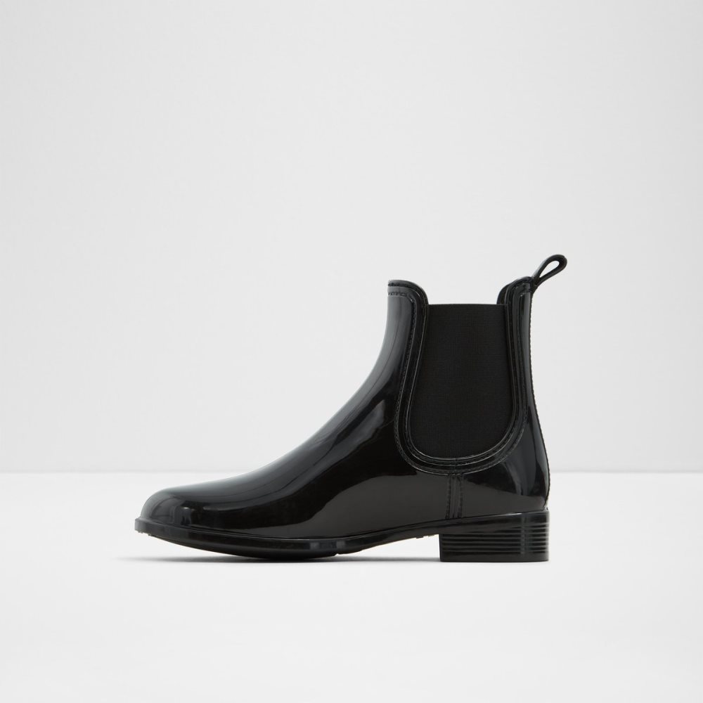 Bottines Chelsea Aldo Rain Noir | JEPCUF-891