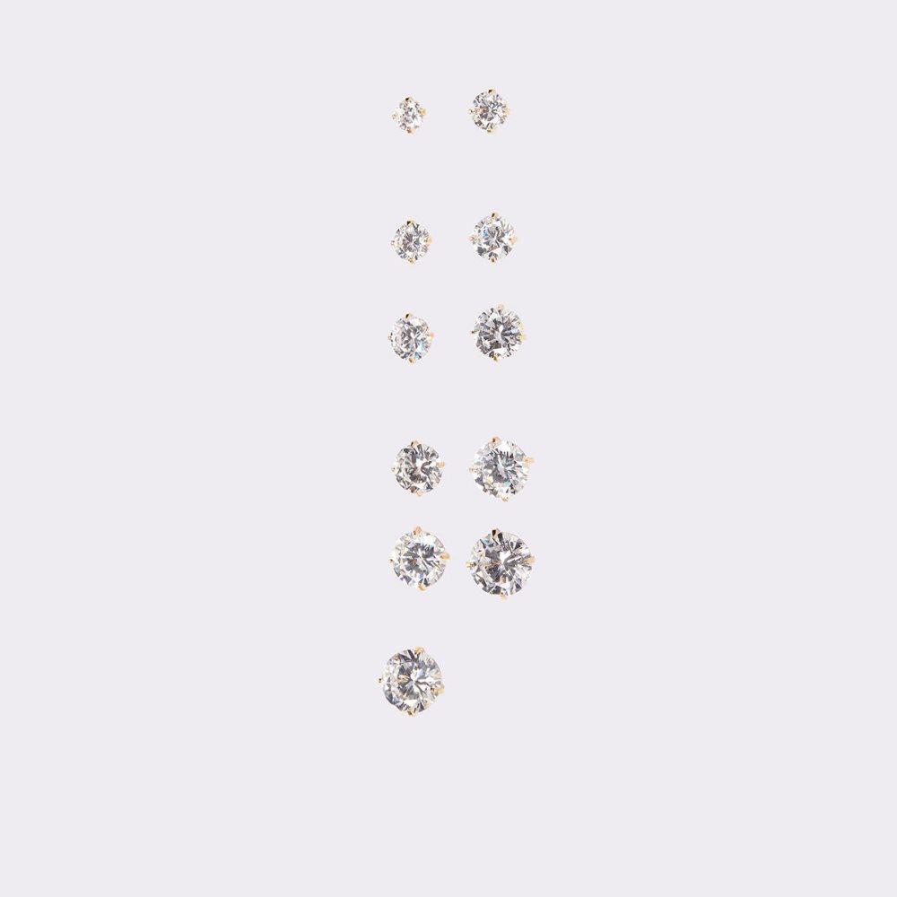 Boucle d\'oreille Aldo Grelillan Stud Doré Multicolore | PDUOTN-785