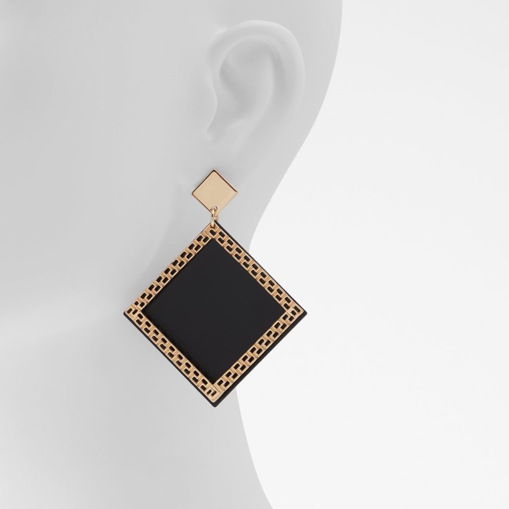 Boucle d'oreille Aldo Indawgyi Noir Doré Multicolore | LOTCYA-309