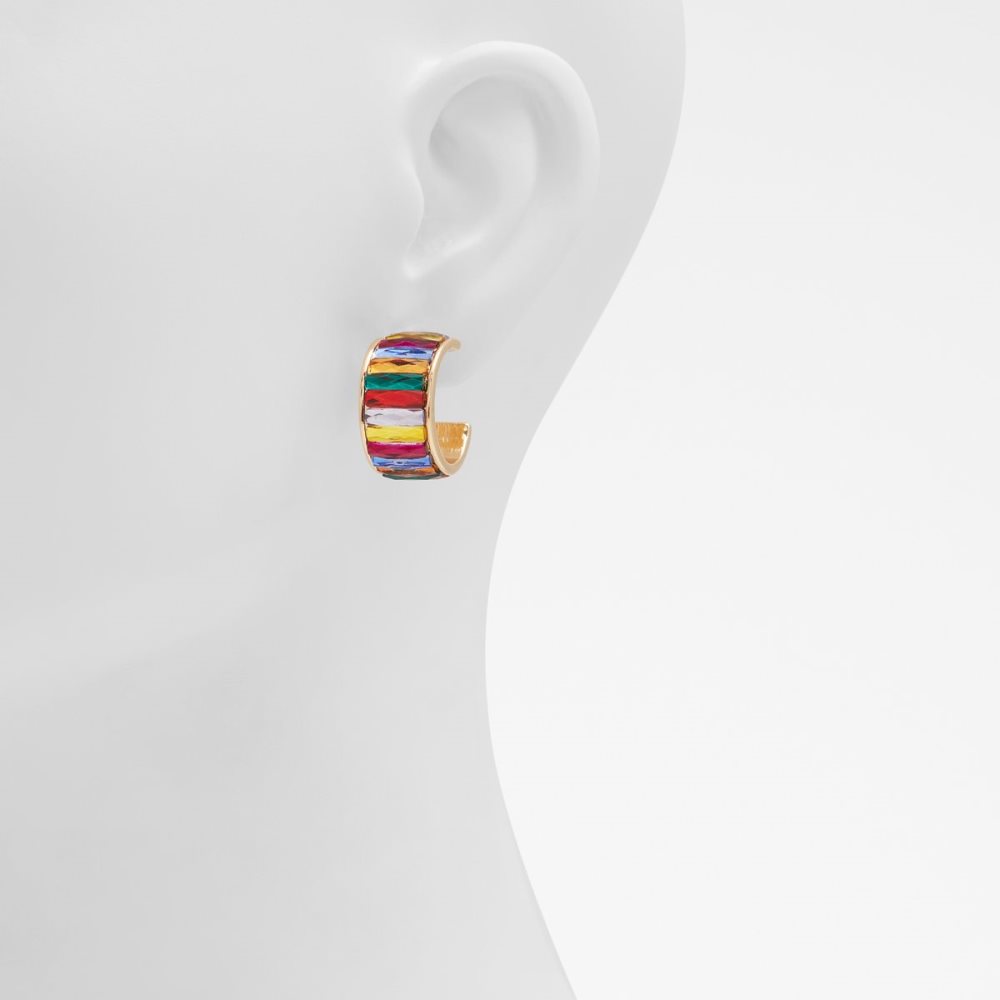 Boucle d'oreille Aldo Jessiewey Hoop Multicolore Clair | KHLMBZ-425