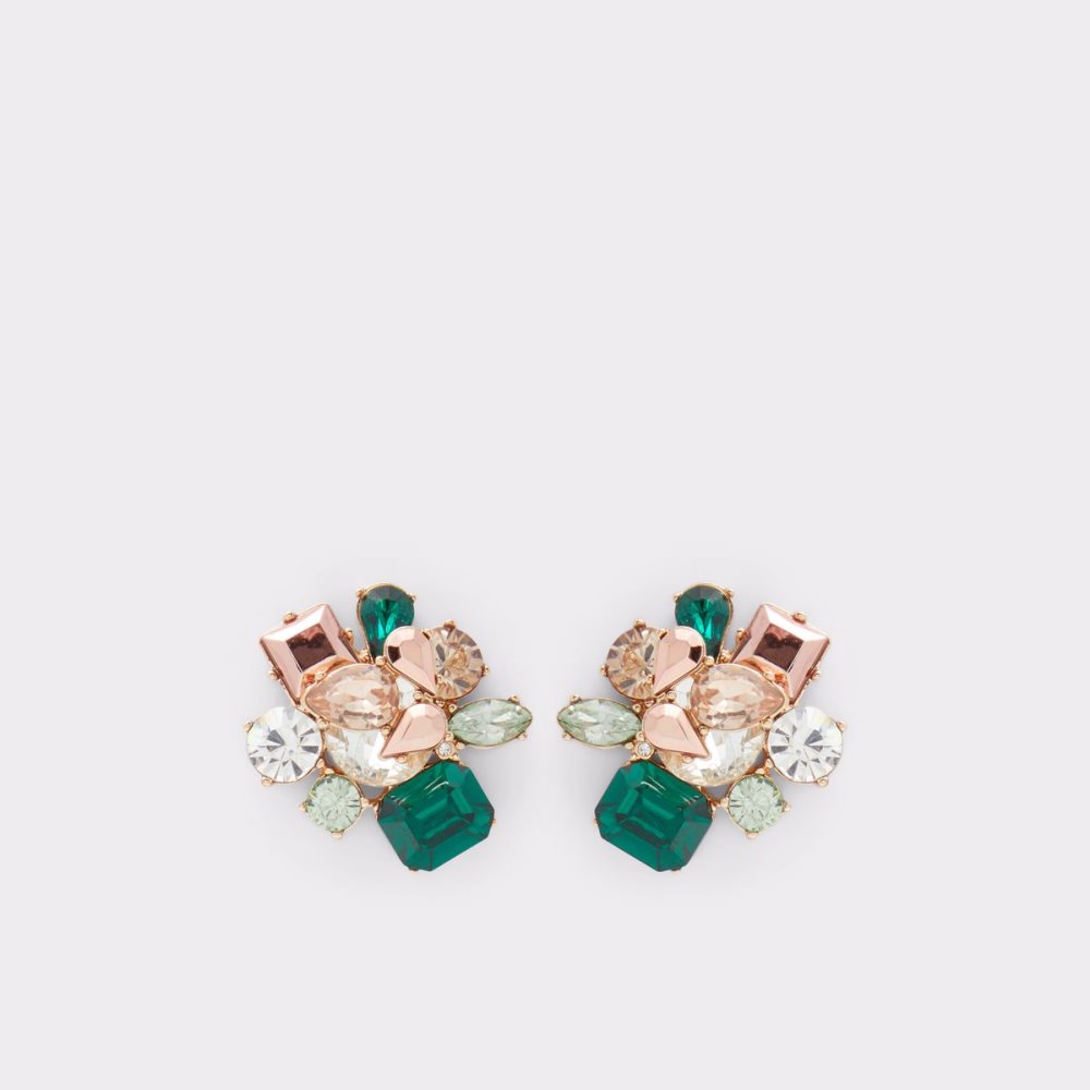 Boucle d\'oreille Aldo Malamocco Statement Vert | CANDWR-532