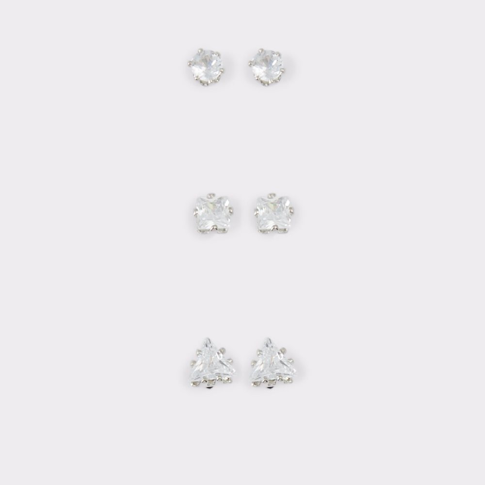 Boucle d\'oreille Aldo Parer Argent Multicolore | RCQZNE-534