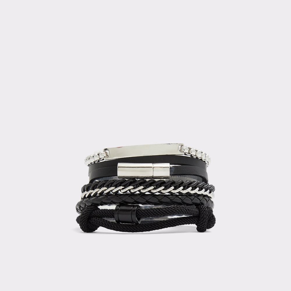 Bracelet Aldo Maldini Noir Argent Multicolore | AQKGNR-367