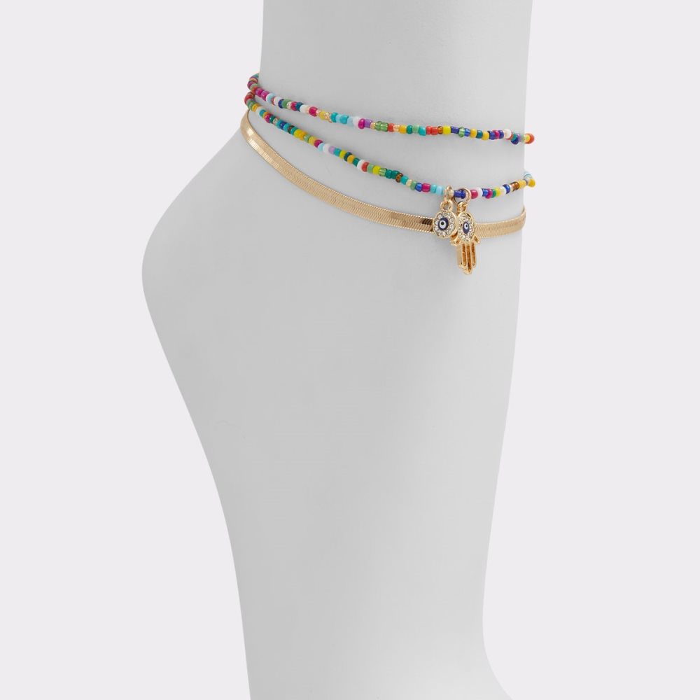 Bracelet de cheville Aldo Gannedar Multicolore Clair | KOXUGB-386