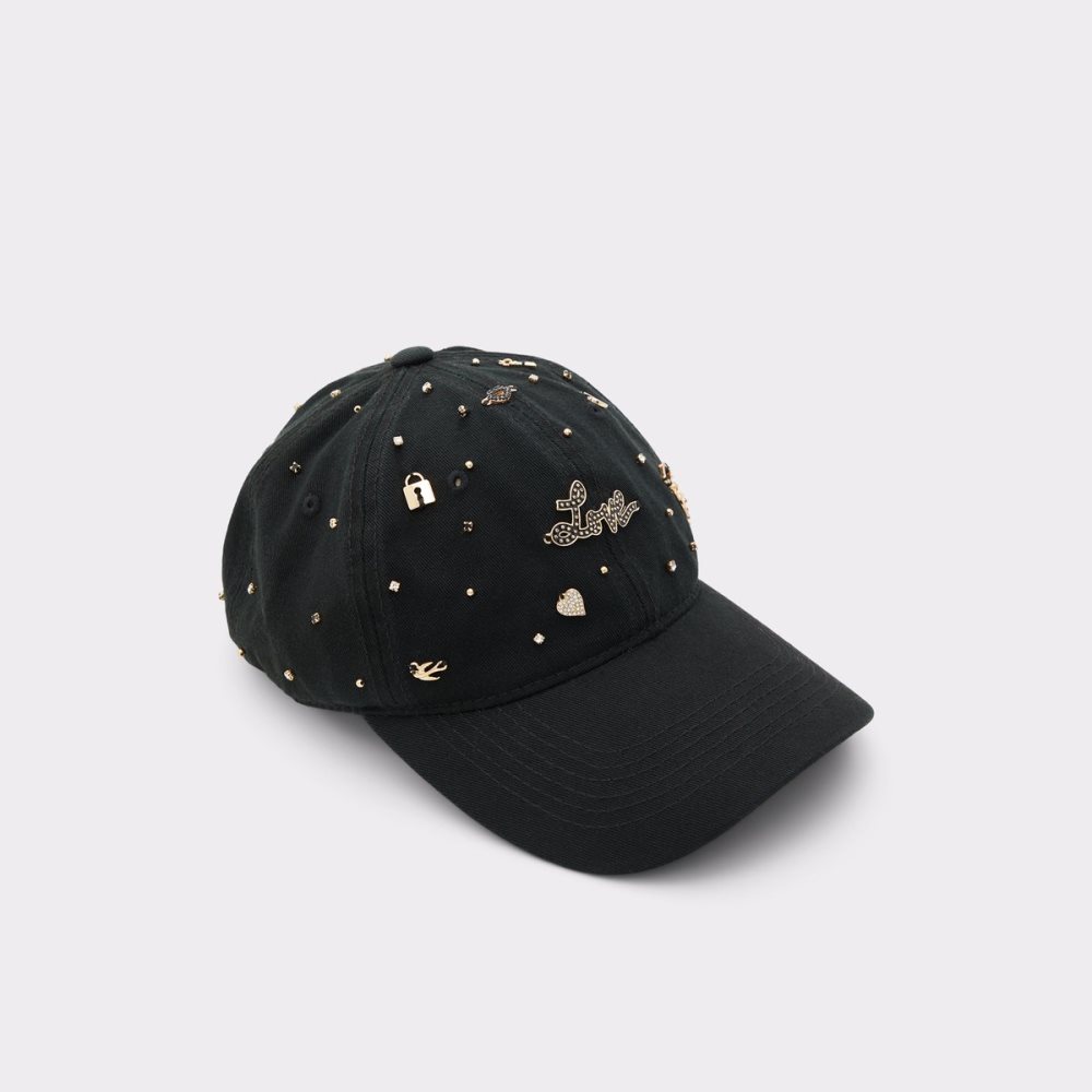 Chapeaux Aldo Lovecap Noir Doré Multicolore | ZILKEC-052