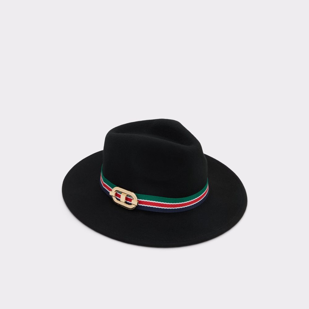 Chapeaux Aldo Wendanad Fedora Noir Doré Multicolore | LPGAEO-594