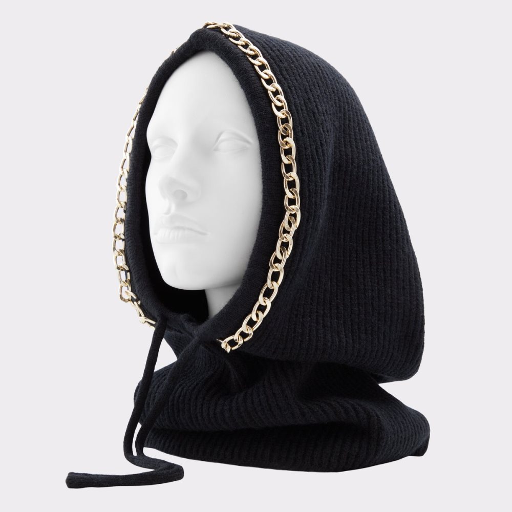 Chapeaux Aldo Yba Hood Noir Doré Multicolore | NTVLYD-678