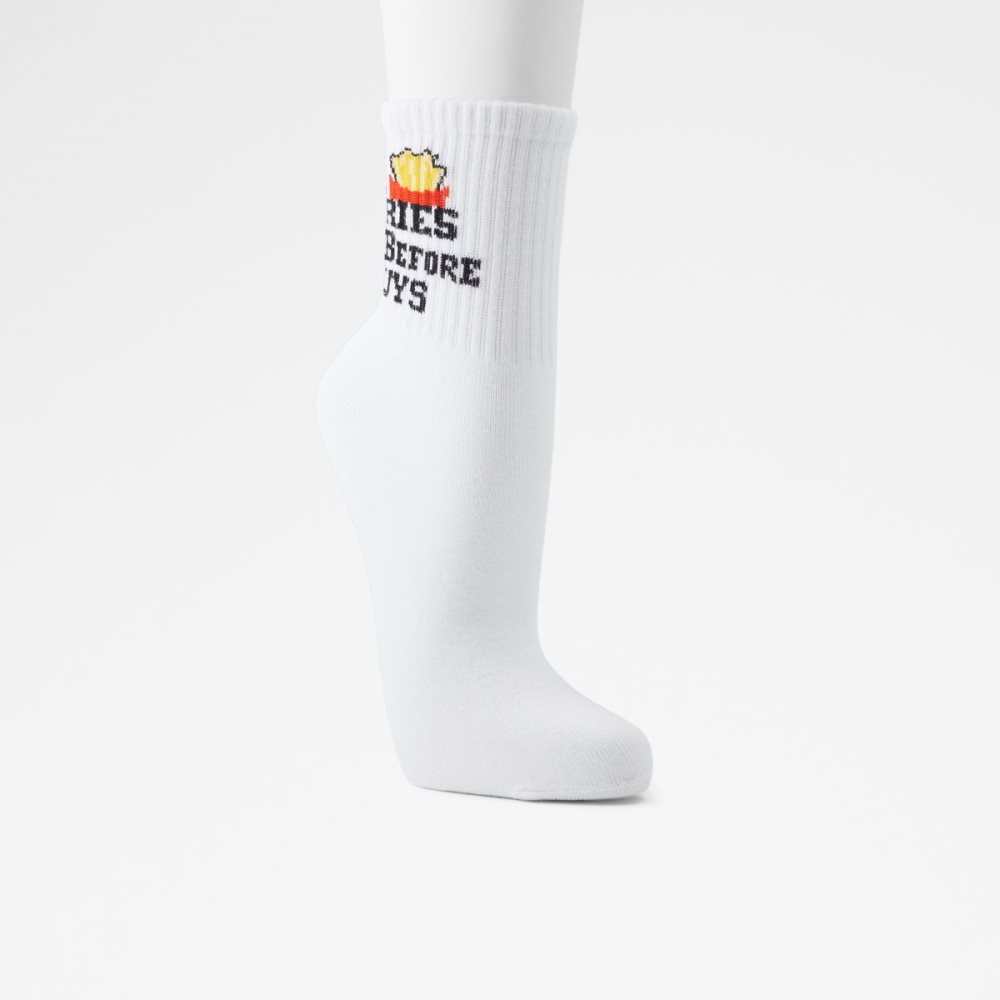 Chaussettes Aldo Womamar Blanche | ZVLBYW-685