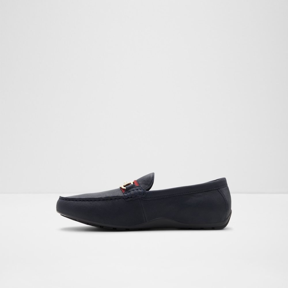 Chaussures Casual Aldo Fangio Driving Bleu Marine | RNSBFP-204