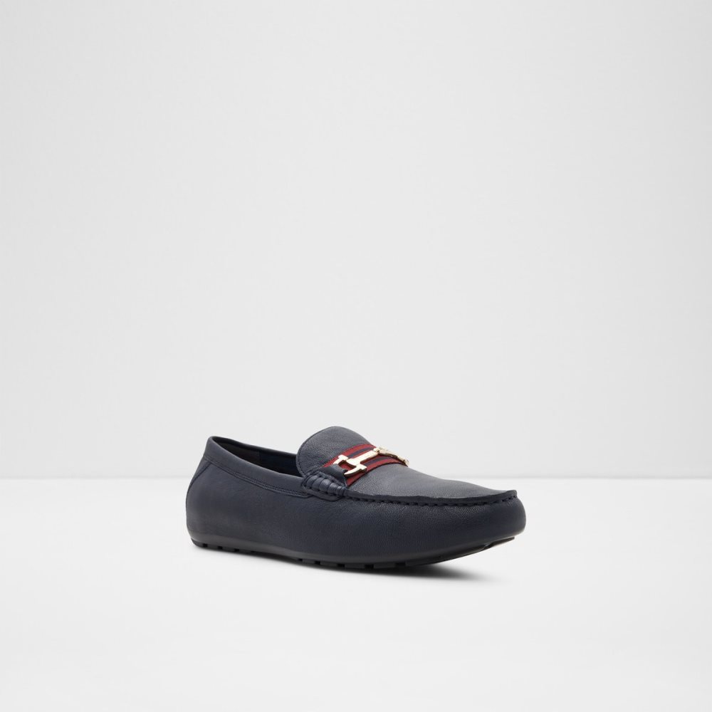 Chaussures Casual Aldo Fangio Driving Bleu Marine | RNSBFP-204