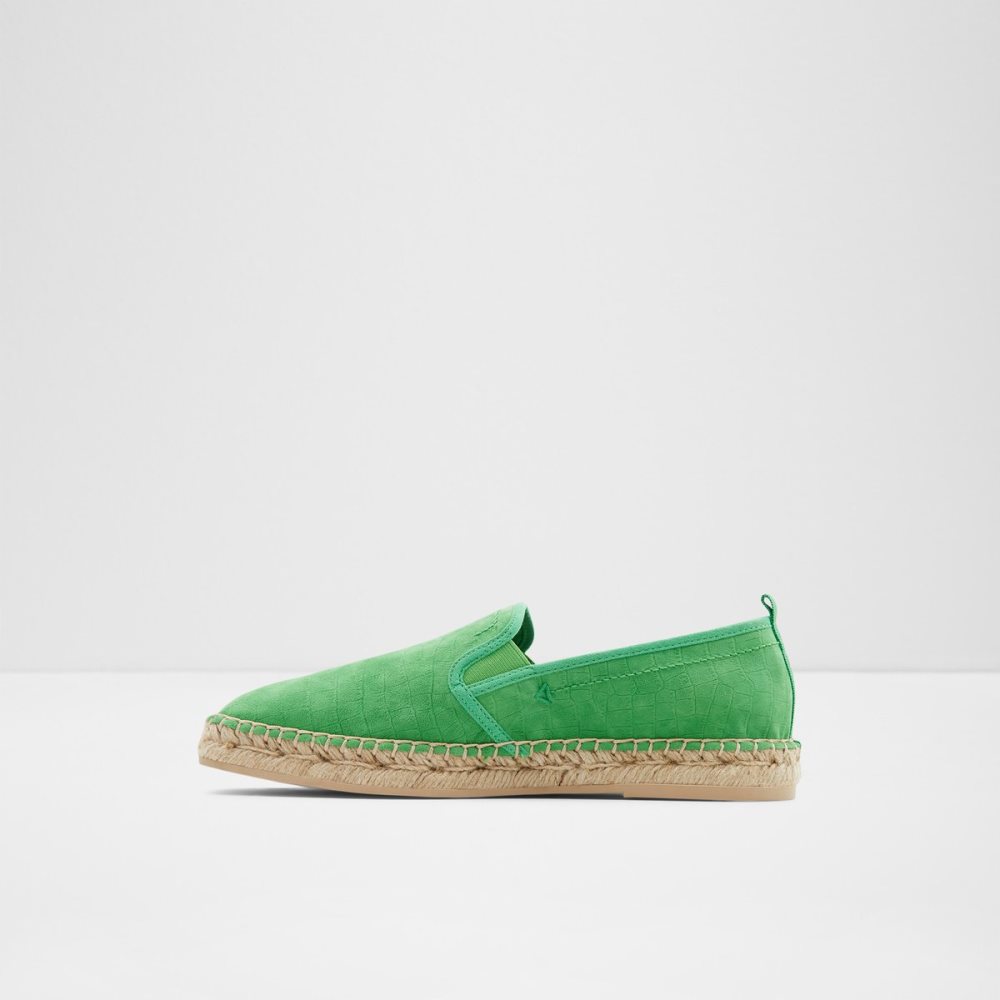 Chaussures Casual Aldo Peruco Espadrillas Vert | PUVWJA-549