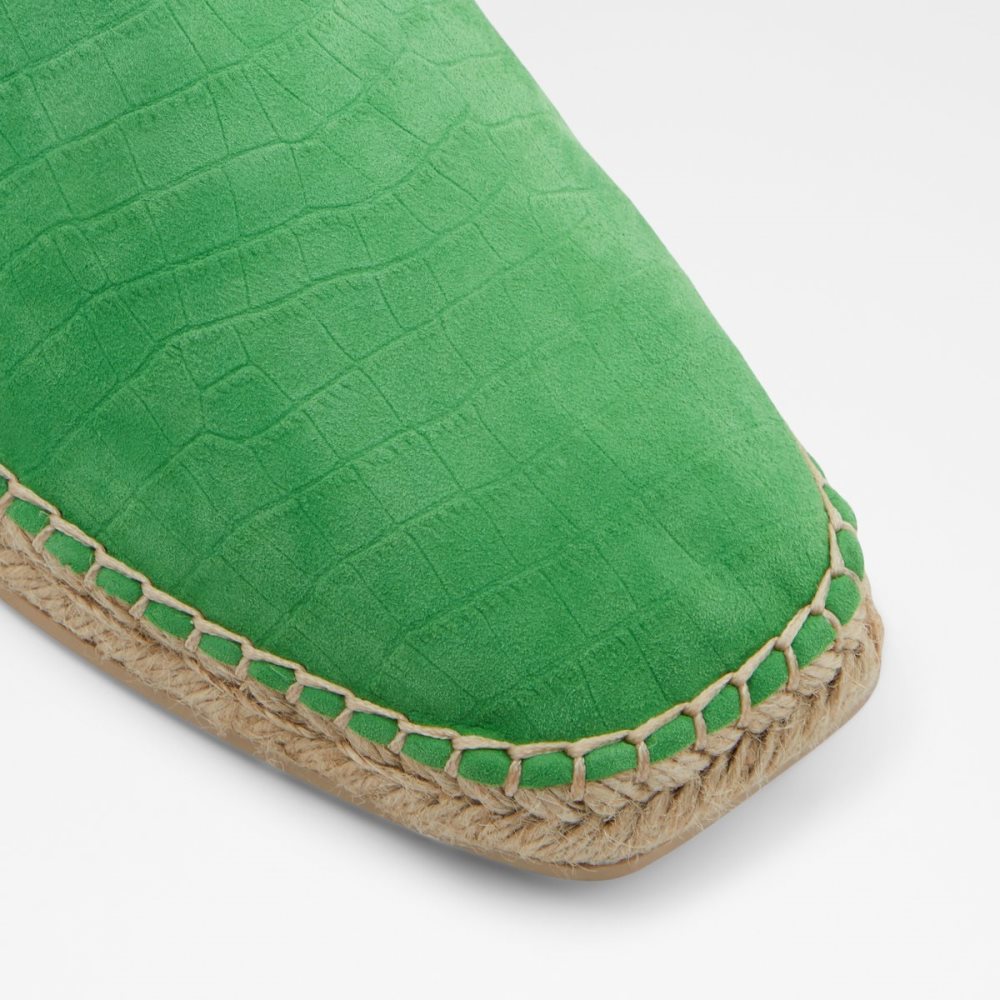 Chaussures Casual Aldo Peruco Espadrillas Vert | PUVWJA-549