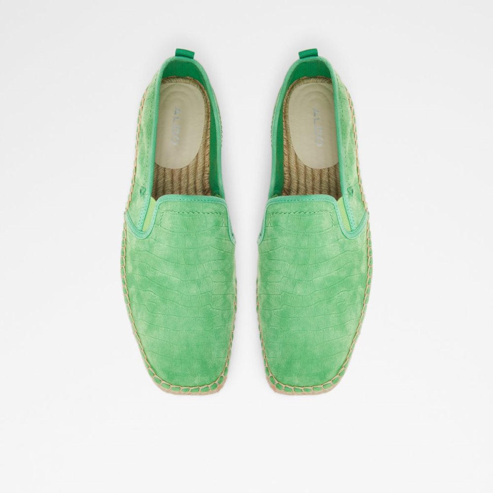 Chaussures Casual Aldo Peruco Espadrillas Vert | PUVWJA-549