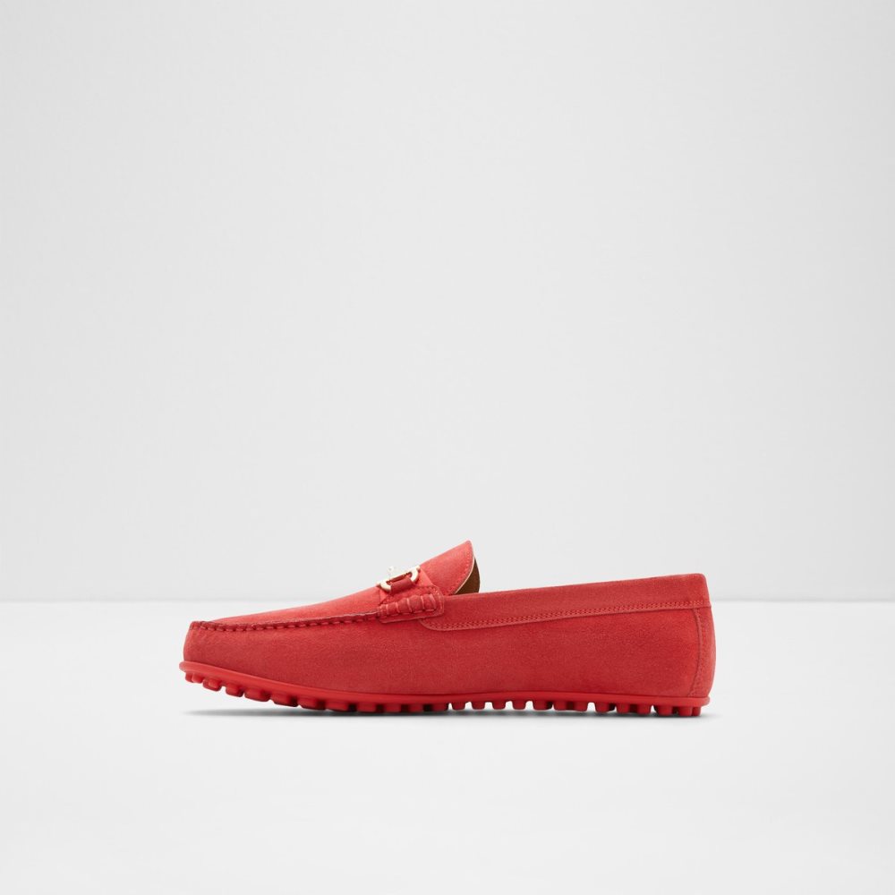 Chaussures Casual Aldo Scuderia Driving Rouge Clair | LZQYVX-264