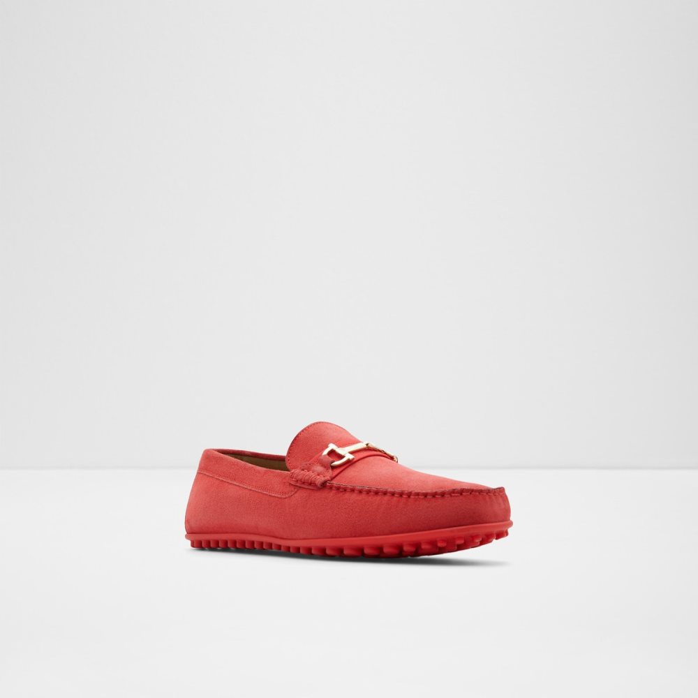 Chaussures Casual Aldo Scuderia Driving Rouge Clair | LZQYVX-264