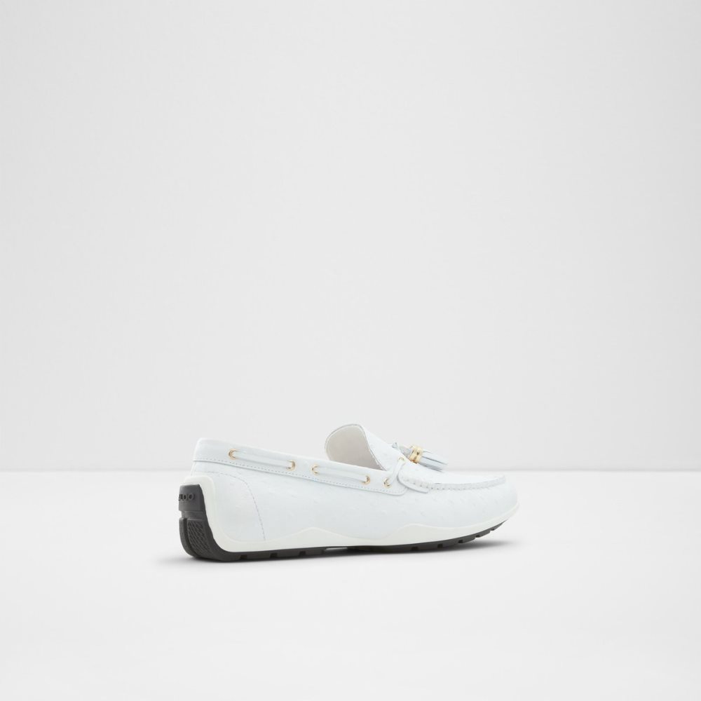 Chaussures Casual Aldo Sheremo Driving Blanche | BDRANK-239