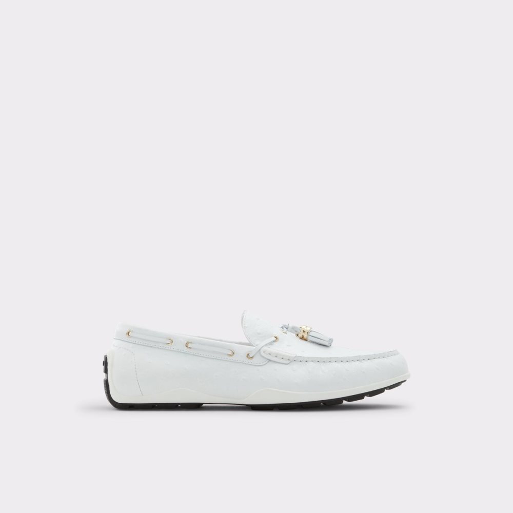 Chaussures Casual Aldo Sheremo Driving Blanche | BDRANK-239