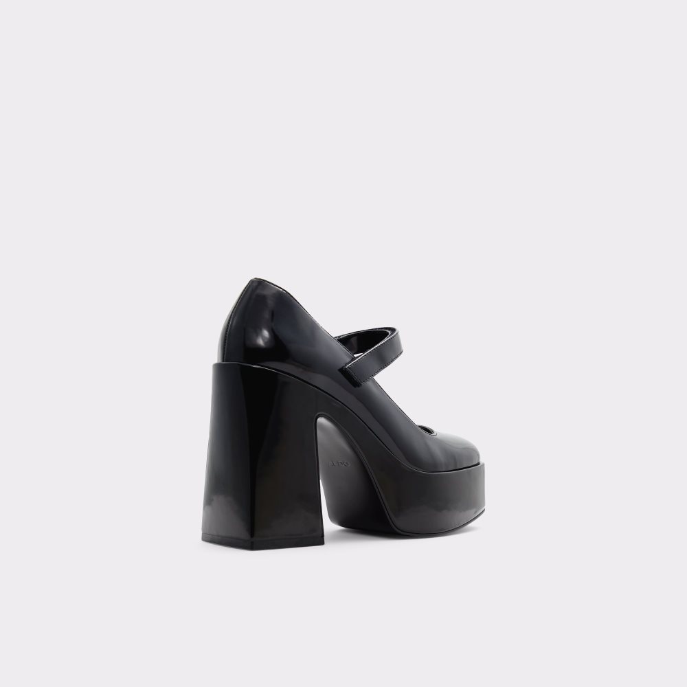 Chaussures Plateforme Aldo Dorothee Talons Mary Janes - Plateforme Noir | MBXINR-709