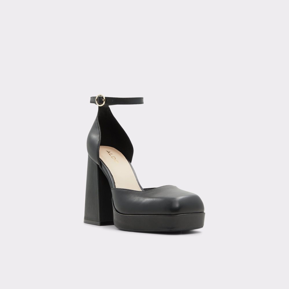 Chaussures Plateforme Aldo Emjay Talons Mary Janes - Cup Sole Noir | HVWSTP-156