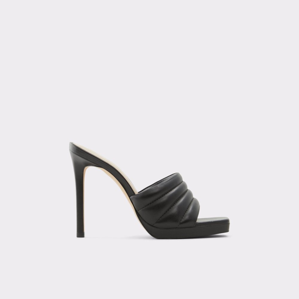 Chaussures Plateforme Aldo Gennia Talons Mule - Stiletto Noir | XRQIST-930