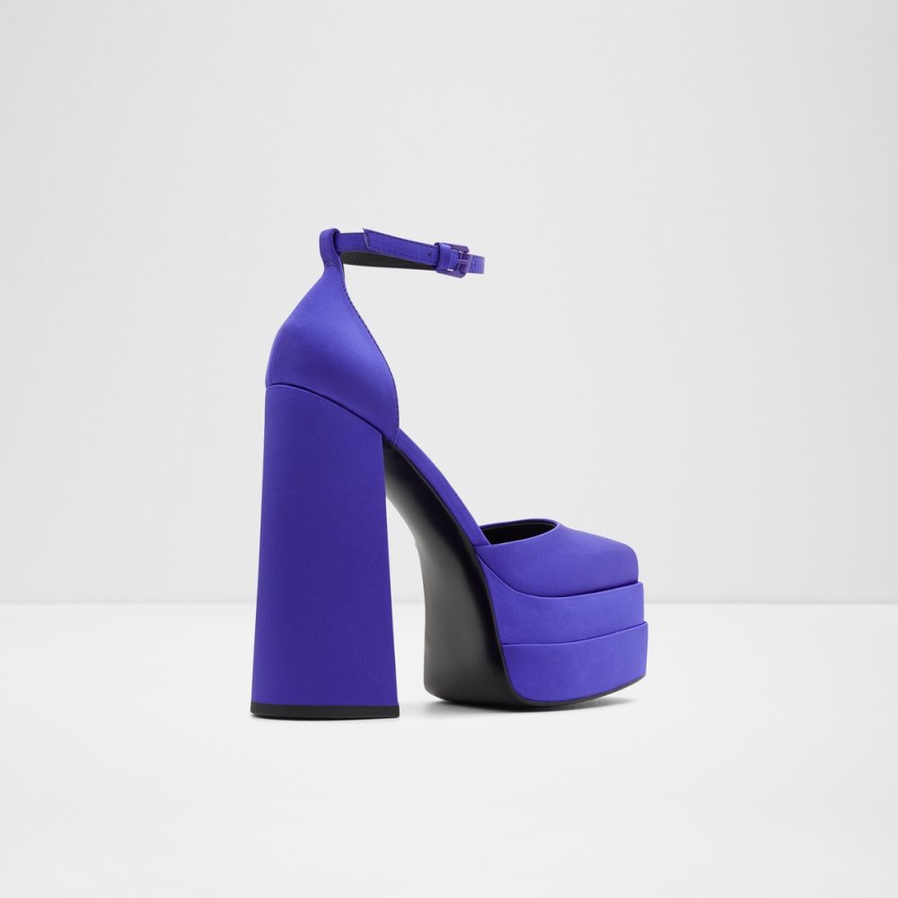 Chaussures Plateforme Aldo Grandle Brides Talons - Plateforme Violette Clair | JUNLBG-710