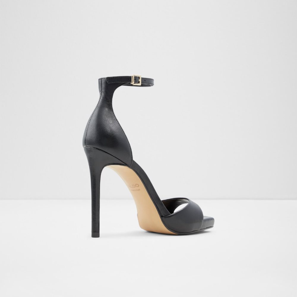 Chaussures Plateforme Aldo Livia High Sandal - Noir | NPGVBL-263