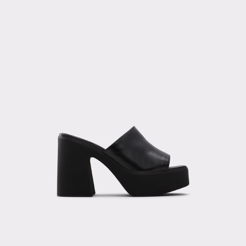 Chaussures Plateforme Aldo Melcee Talons Mule - Plateforme Noir | LDUGRW-523