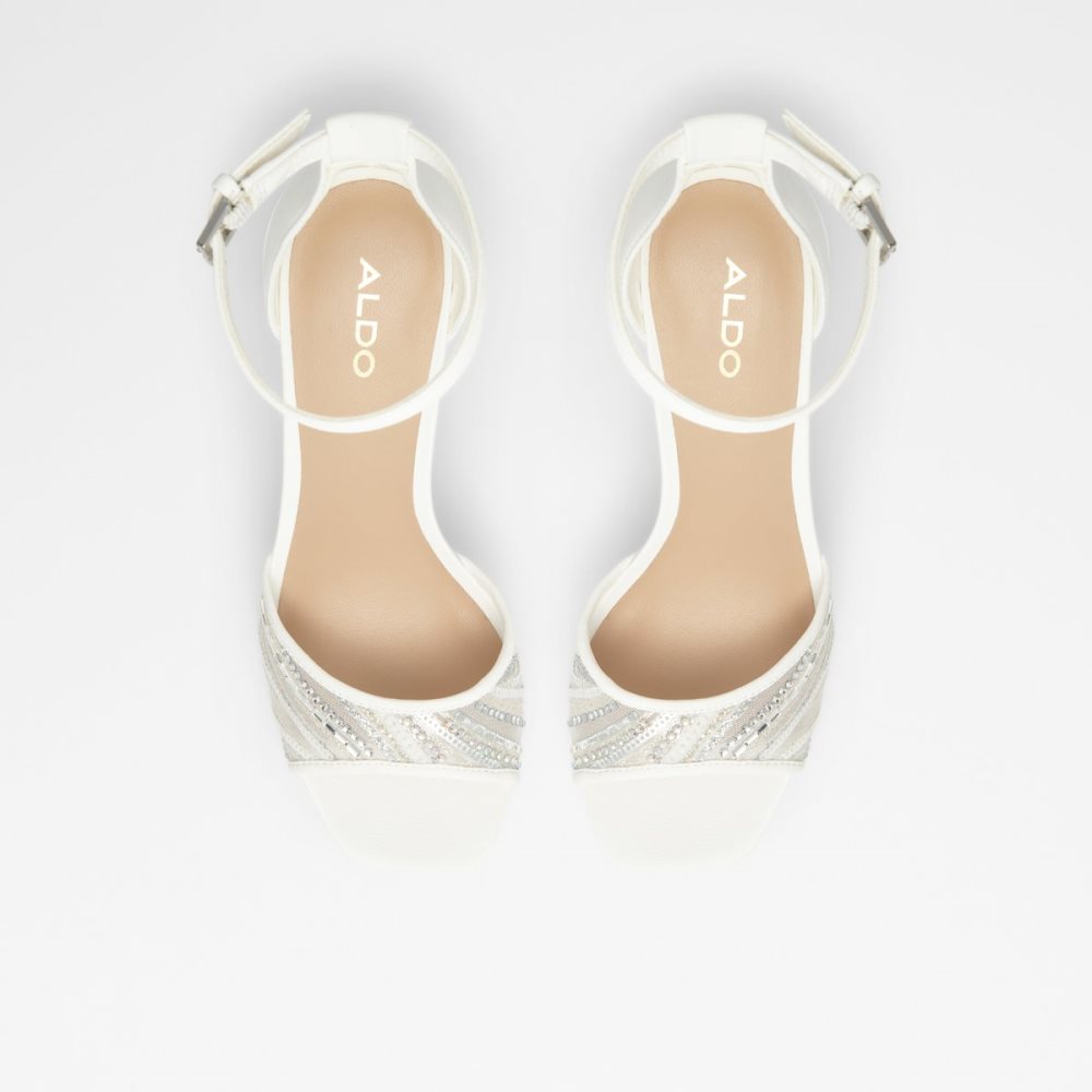 Chaussures Plateforme Aldo Wicoethiel High - Blanche | CLIRWX-869