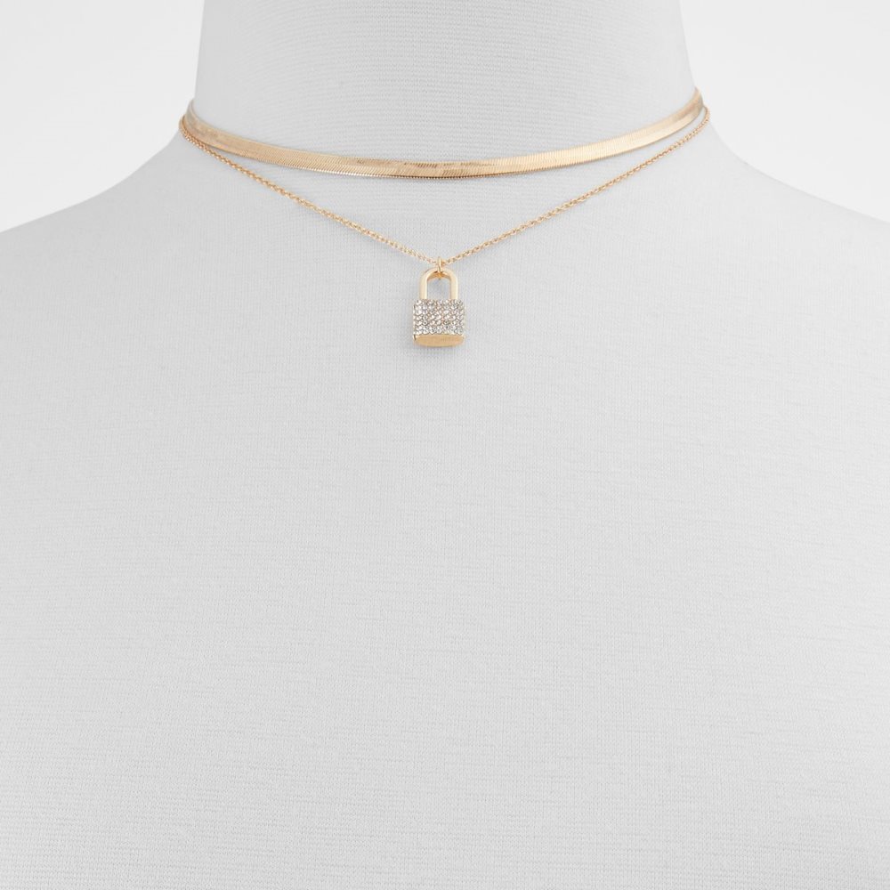 Collier Aldo Neuve Doré Multicolore | YWAVHJ-845