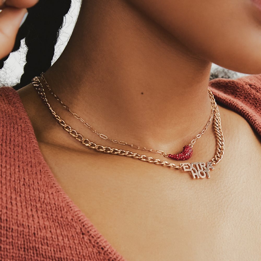 Collier Aldo Unirawin Rouge | XHLRUD-786