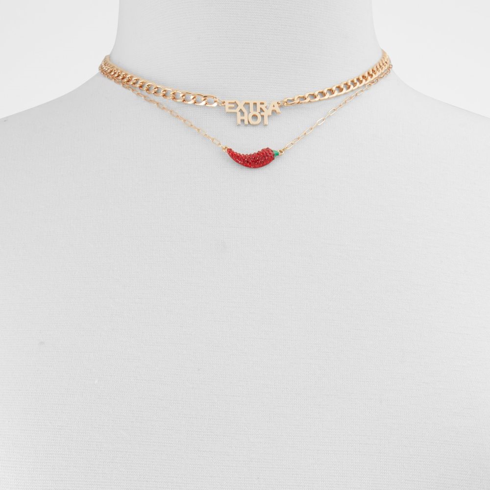 Collier Aldo Unirawin Rouge | XHLRUD-786