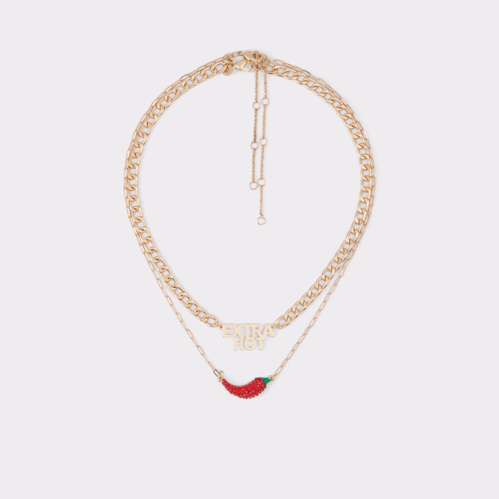 Collier Aldo Unirawin Rouge | XHLRUD-786