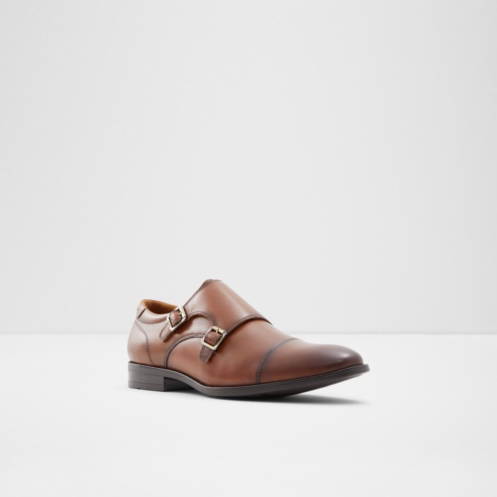 Loafers Aldo Holtlanflex Monkstrap Marron | EAMXNF-576