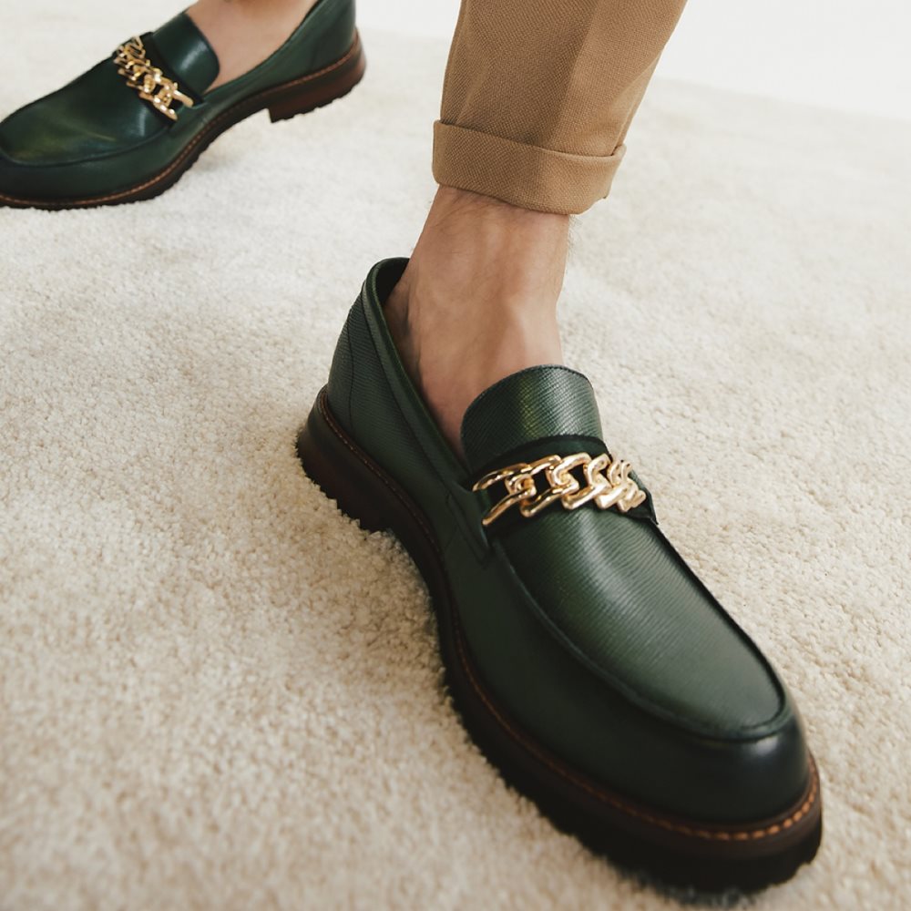 Loafers Aldo Weaver Vert Foncé | LRAIJG-065