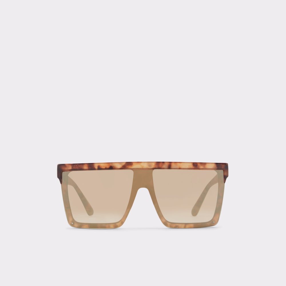 Lunettes de Soleil Aldo Brightside Shield Marron | KMHAGP-349