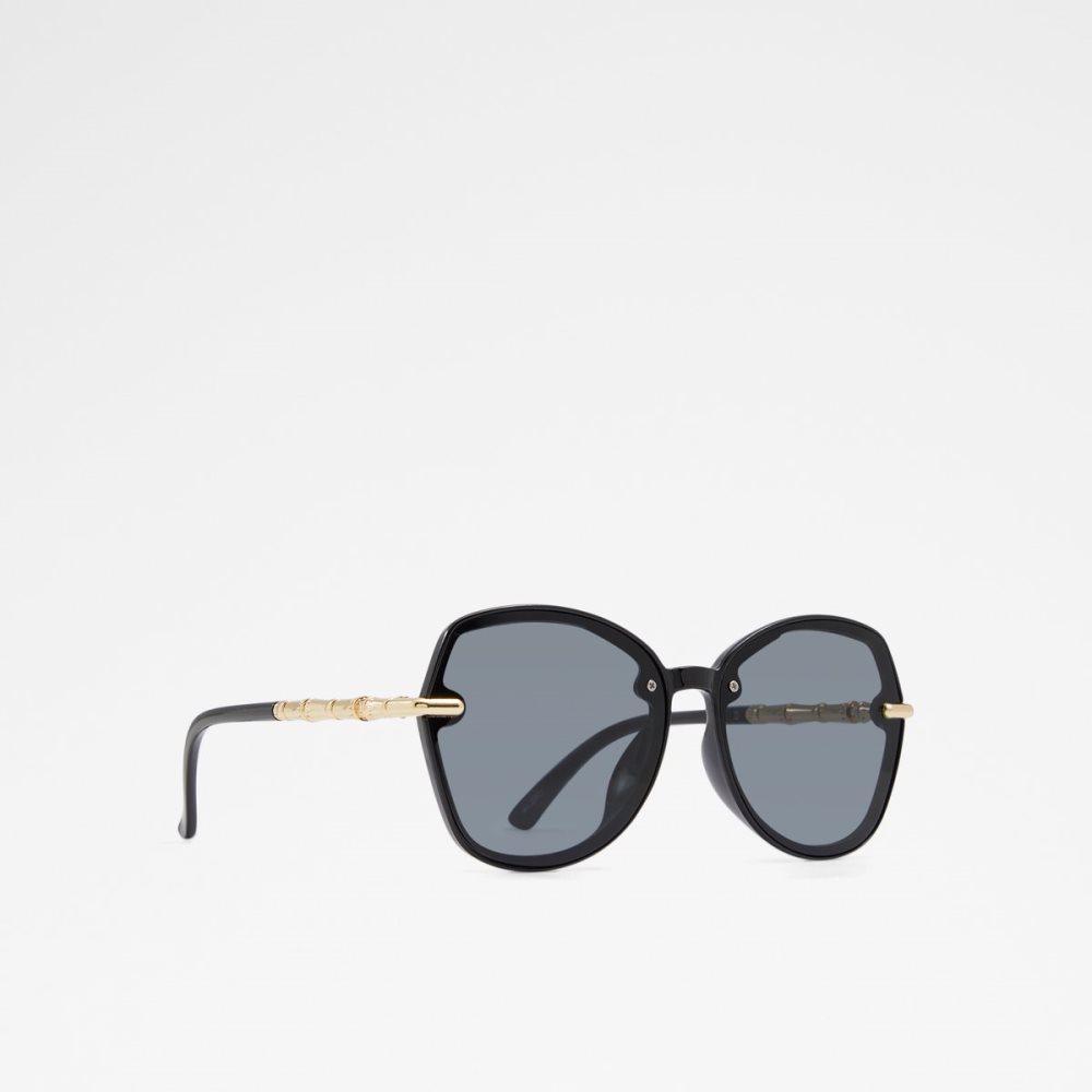 Lunettes de Soleil Aldo Cortegaca Round Noir | ICVWOR-053