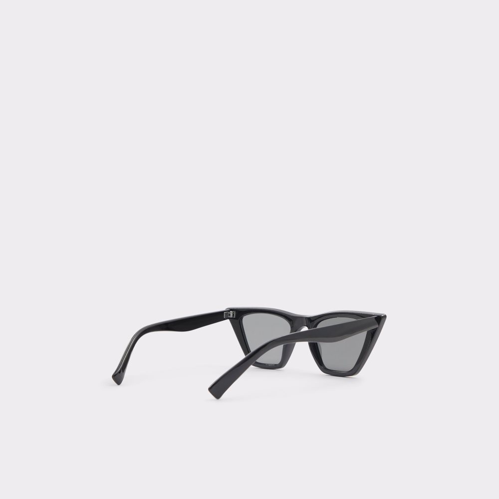 Lunettes de Soleil Aldo Derras Cat Eye Noir | AGJOPS-081