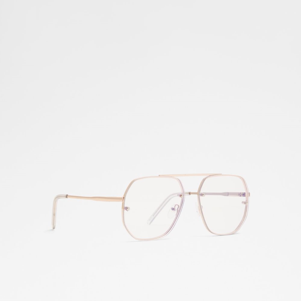 Lunettes de Soleil Aldo Diprion Aviator Doré | NAEGHB-894