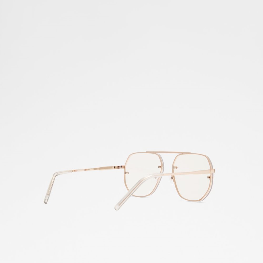 Lunettes de Soleil Aldo Diprion Aviator Doré | NAEGHB-894